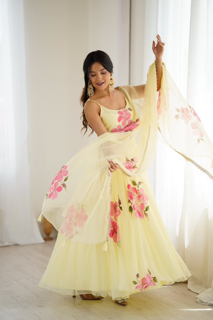 Amara Bloom Anarkali Set
