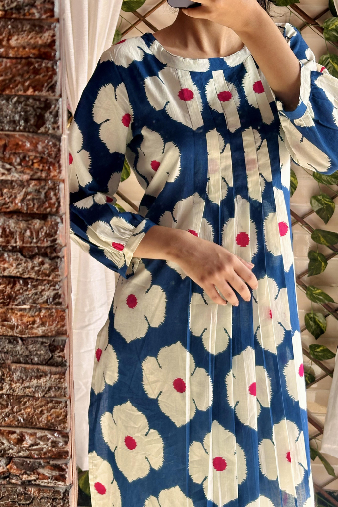 Nyra Blue Kurta Set