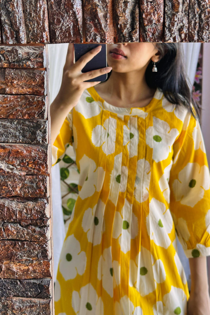 Aanya Yellow Kurta Set