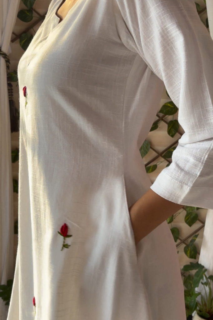 Rose Kurta Set