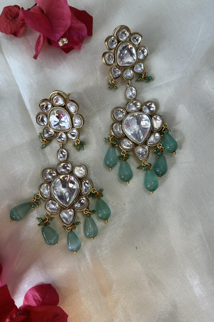 Chandrika Kundan Polki Earrings