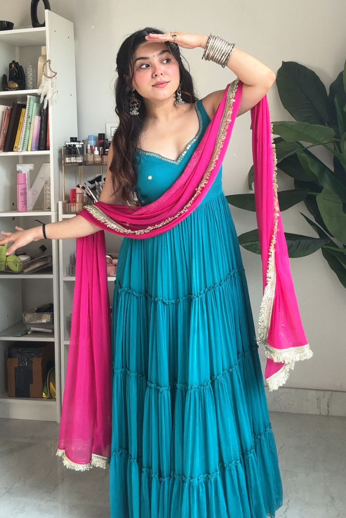 Fiza Anarkali Set