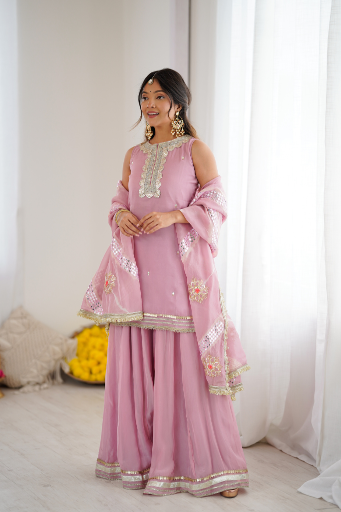 Jannat Sharara Set