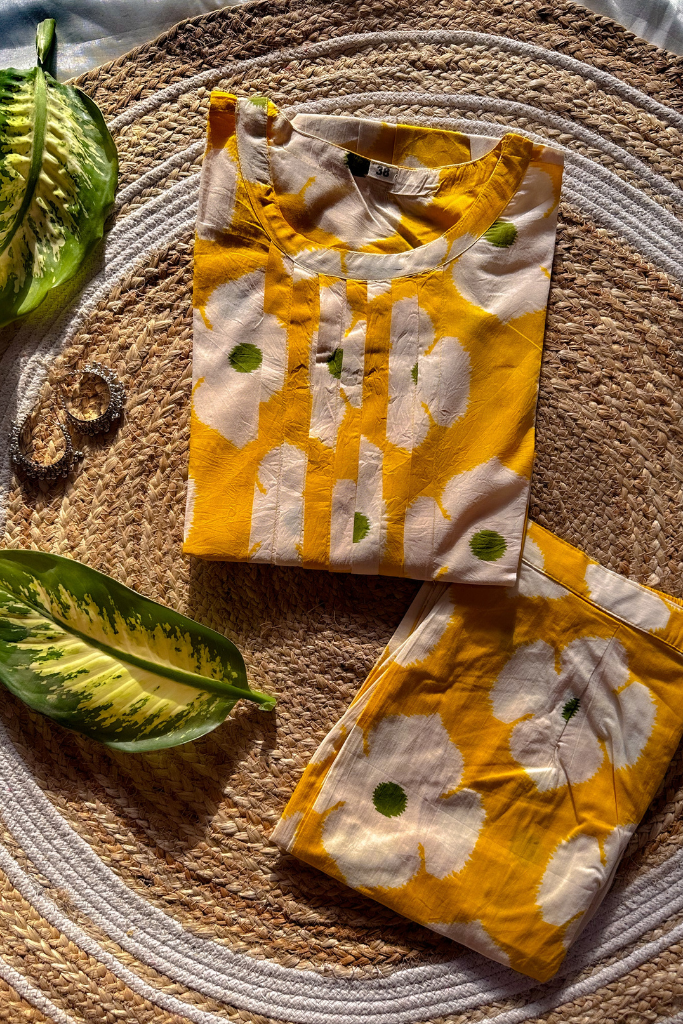 Aanya Yellow Kurta Set