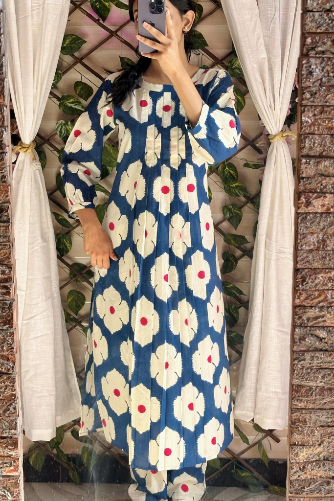 Nyra Blue Kurta Set