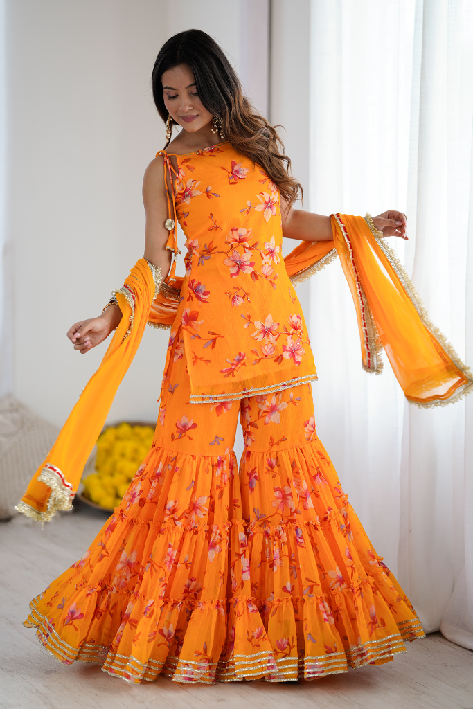 Roshni Sharara Set