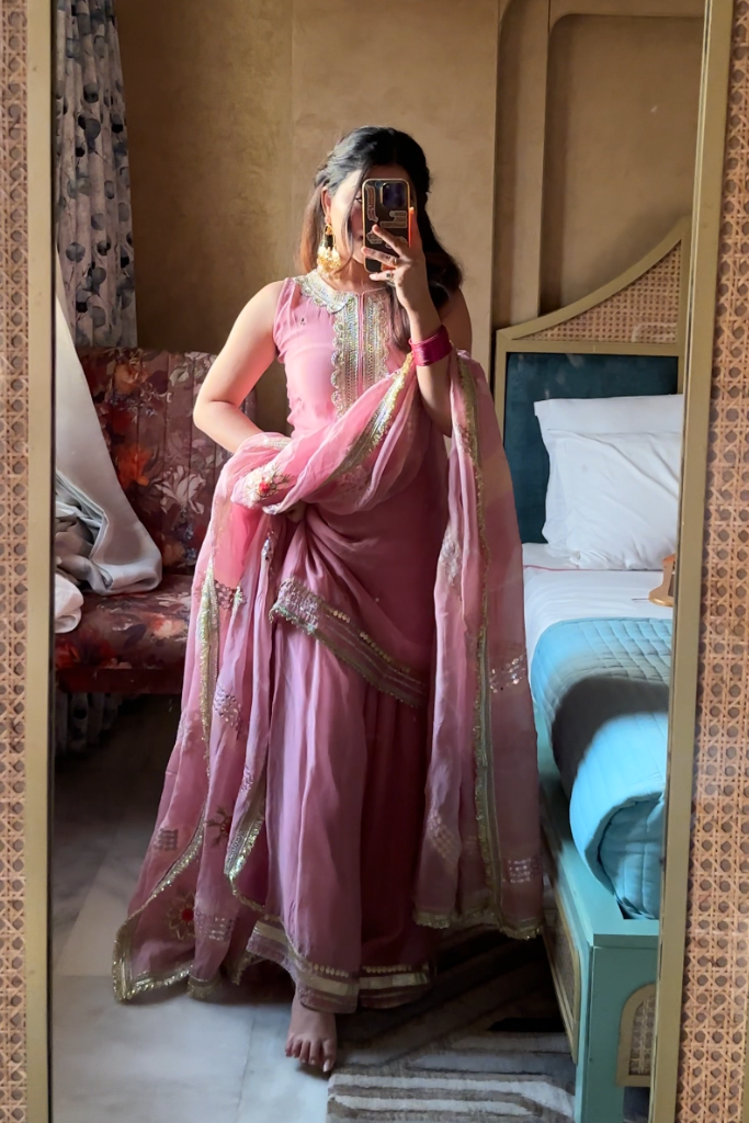 Jannat Sharara Set