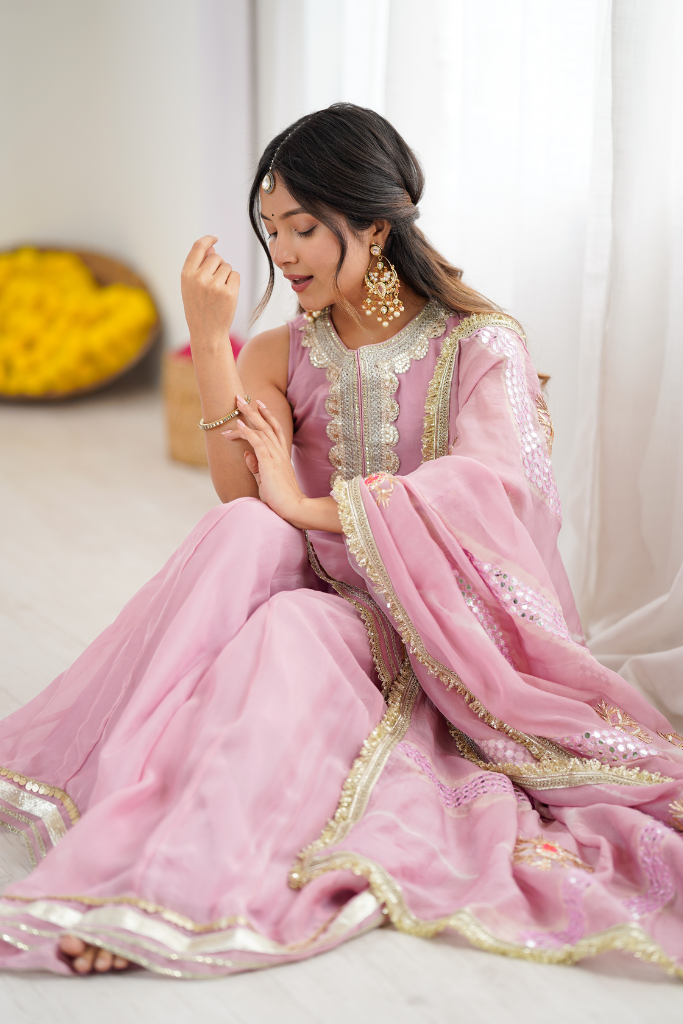 Jannat Sharara Set