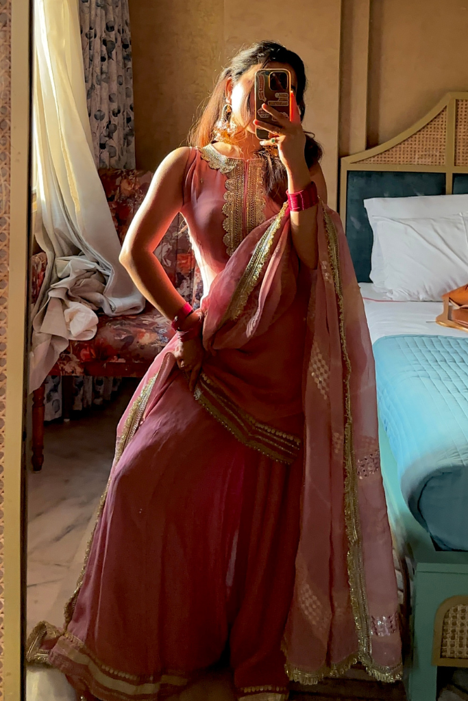 Jannat Sharara Set