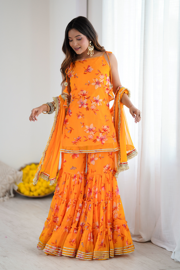 Roshni Sharara Set