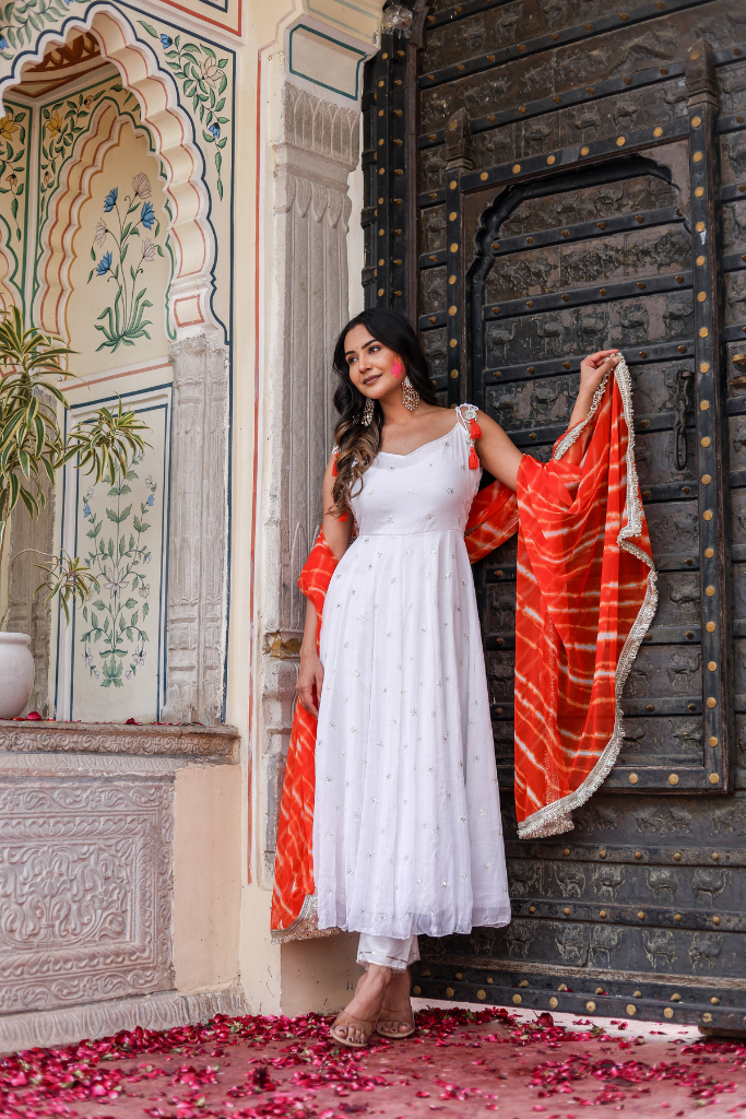 Tishya Anarkali Set