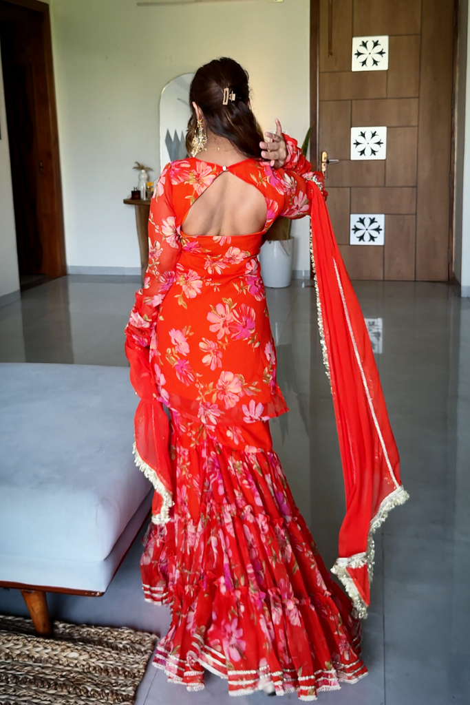 Radhika Sharara Set