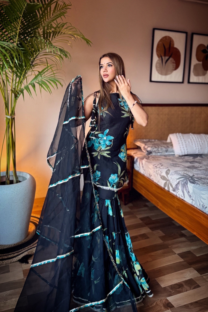 Nagma Chiffon Sharara Set