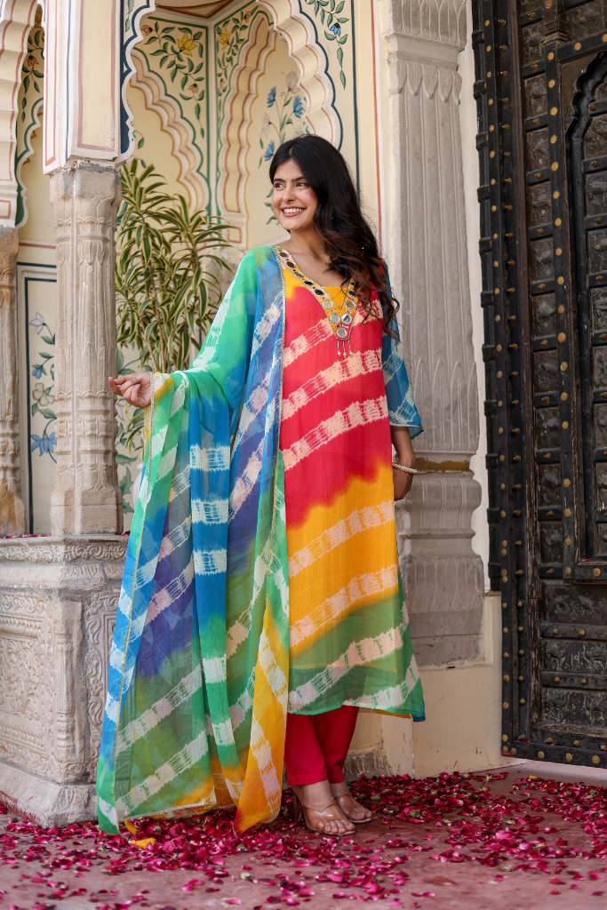 Reet Aaina Chiffon Set