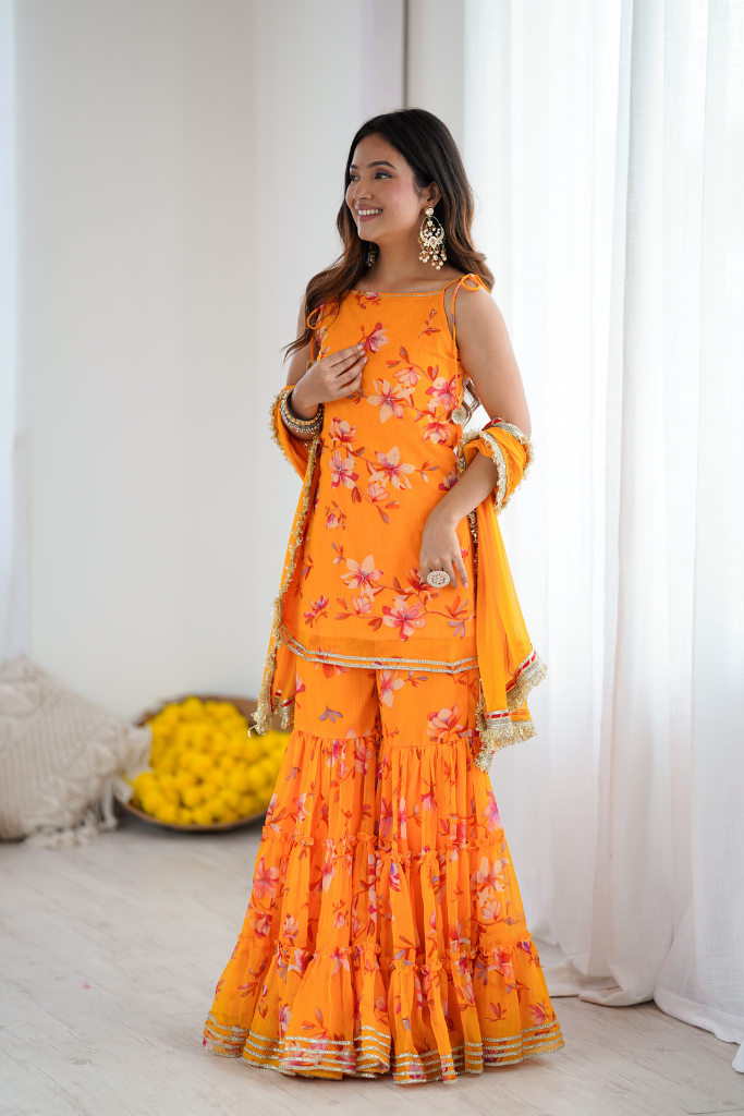Roshni Sharara Set