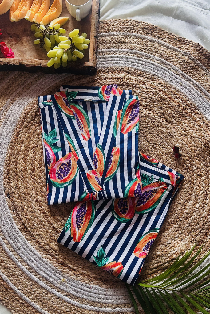Papaya Kurta Set