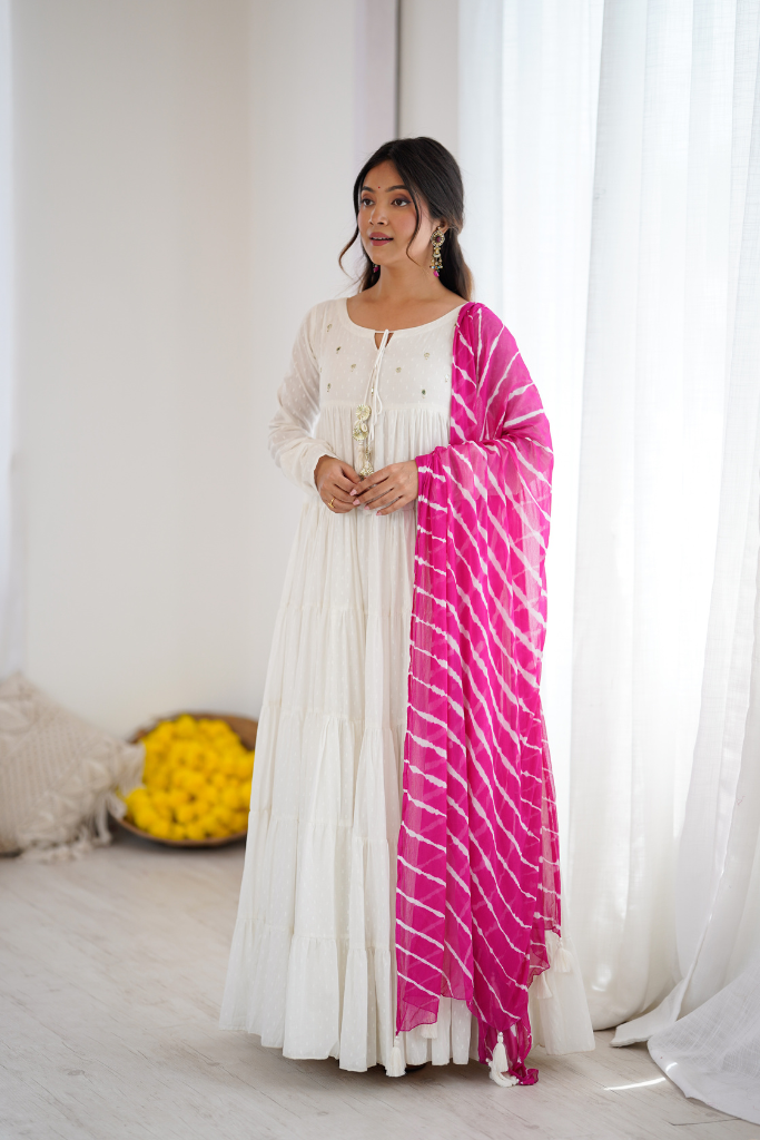 Moonglow Anarkali Set