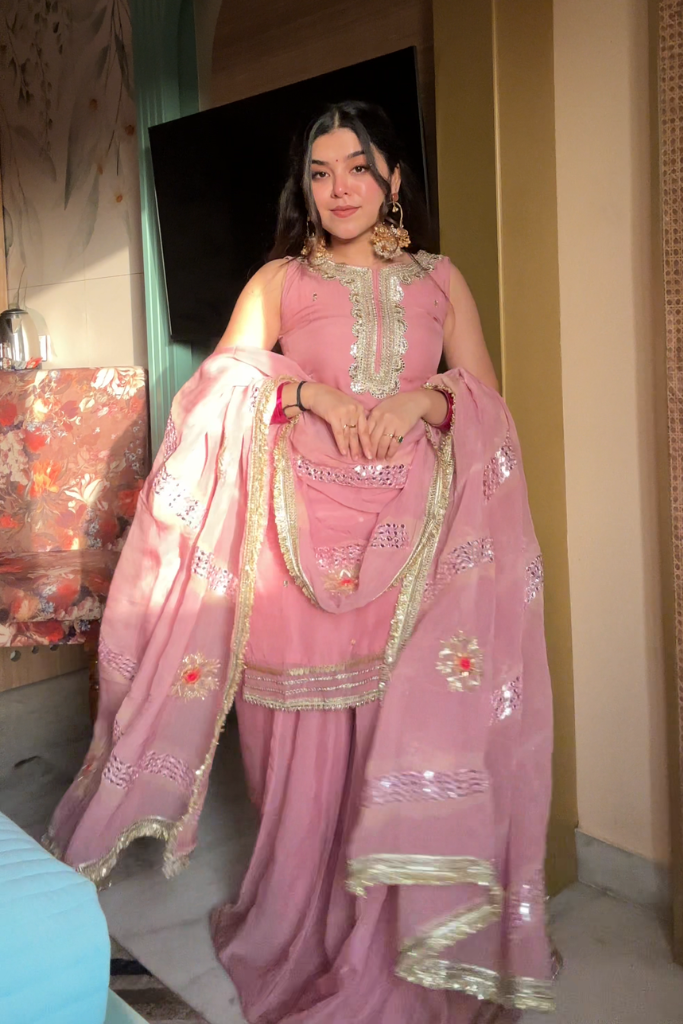 Jannat Sharara Set
