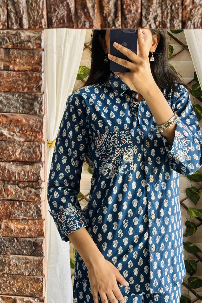 Indigo Coord Set