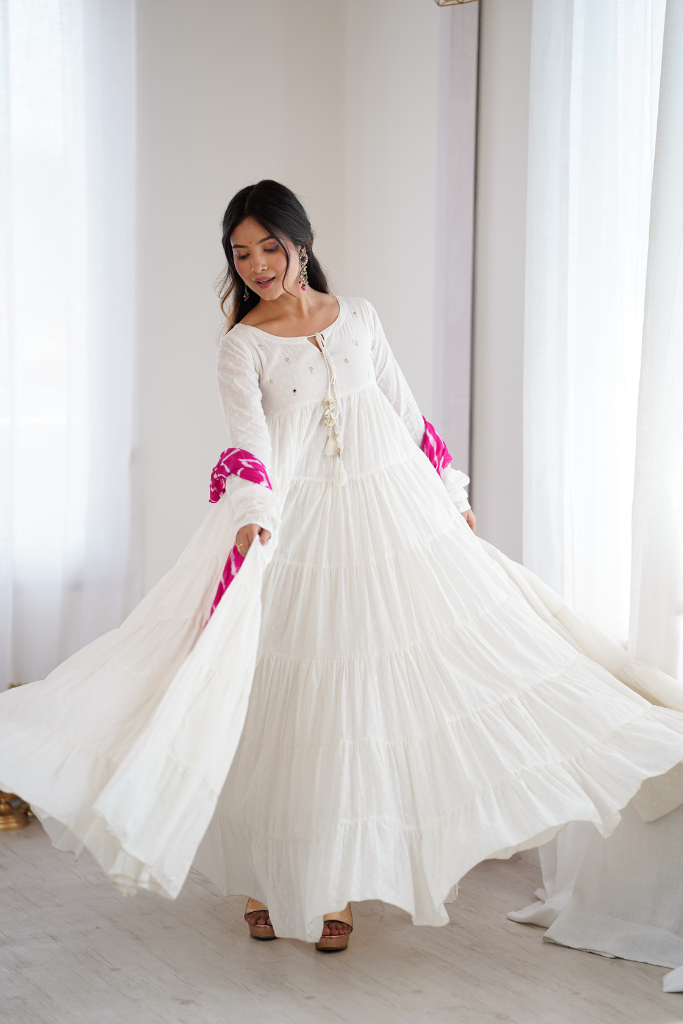 Moonglow Anarkali Set
