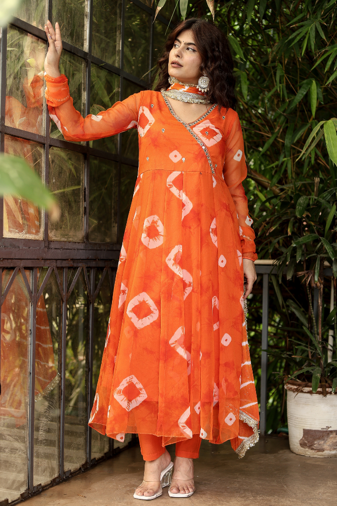 Chandrika Kesari Anarkali Set