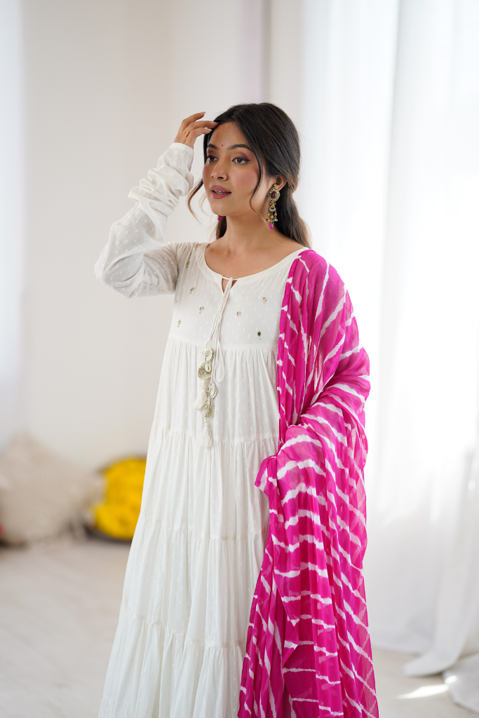 Moonglow Anarkali Set