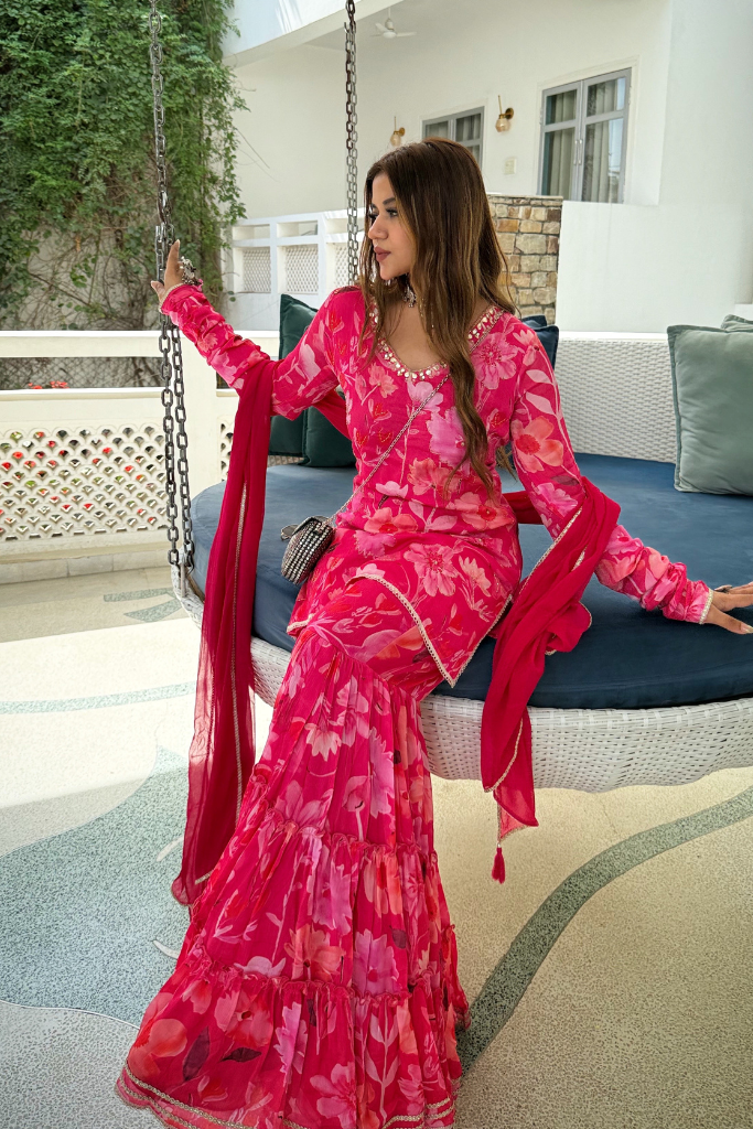 Gulshan Sharara Set