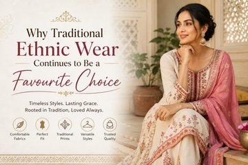 Why Traditional Ethnic Wear Continues to Be a Favourite Choice