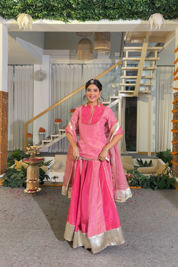 Rajsi Tissue Lehnga Set