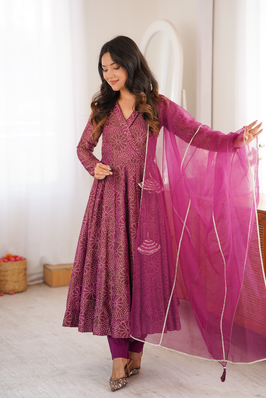 Janhvi Anarkali Set