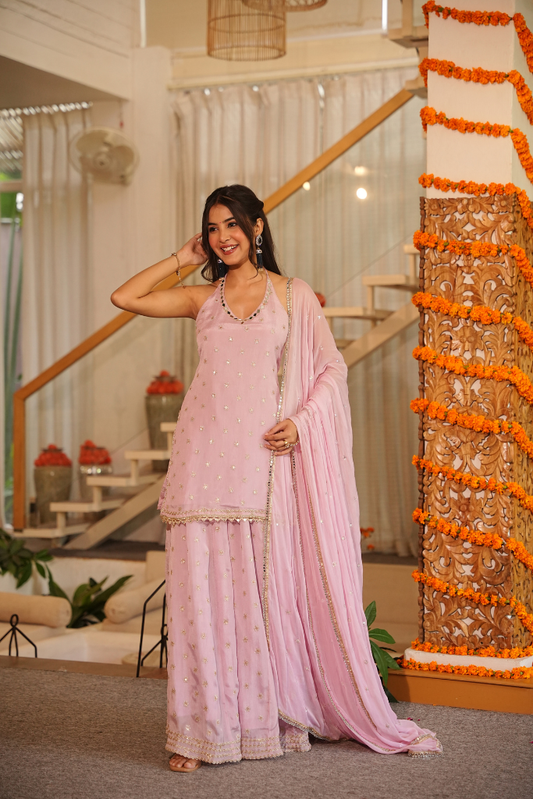 Latika Sharara Set