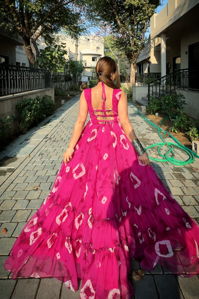 Royal Wine Gown