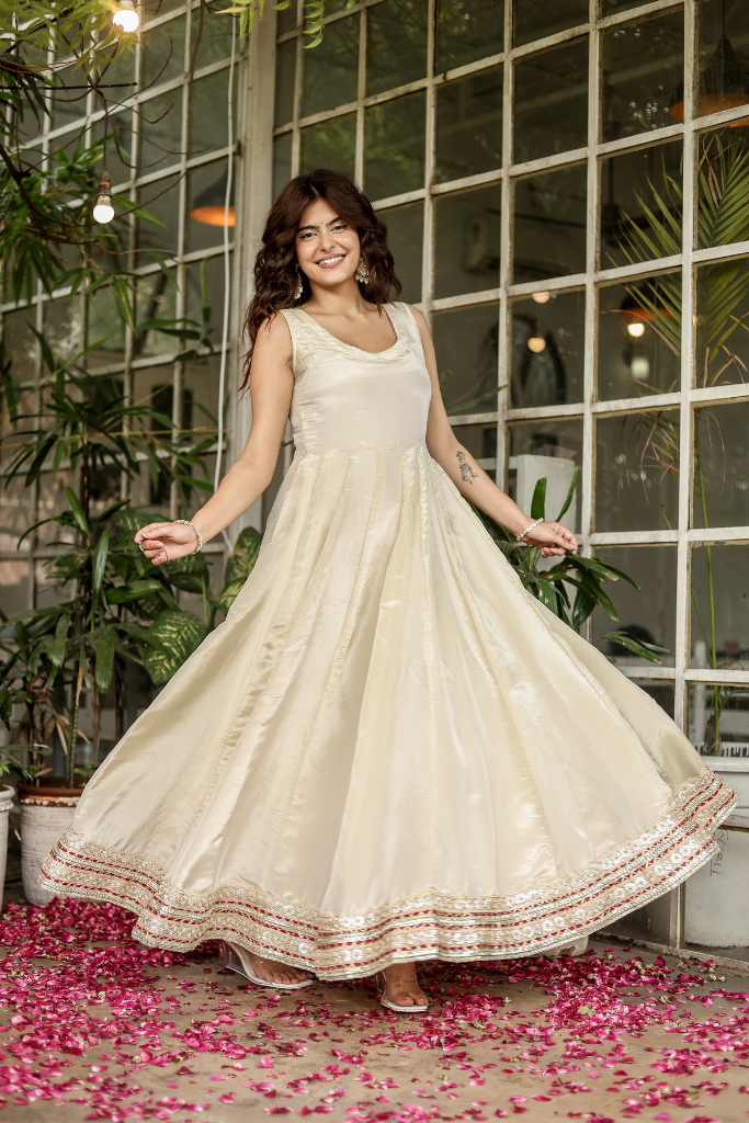 Nova Tissue Gown with Cosmos Jacket