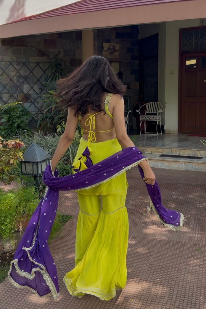 Sunshine Sharara Set