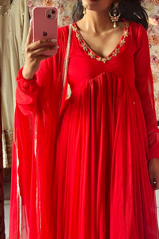 Piya Anarkali Set