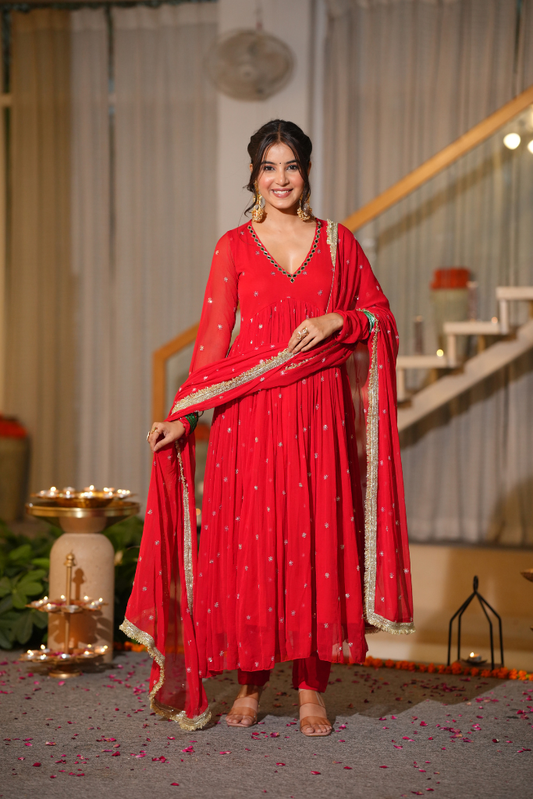 Roop Anarkali Set