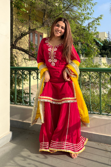 Anjali Sharara Set