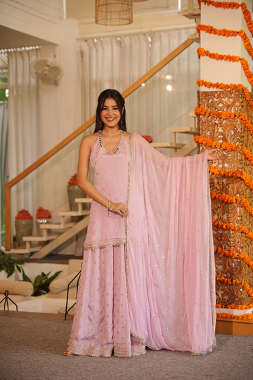 Latika Sharara Set