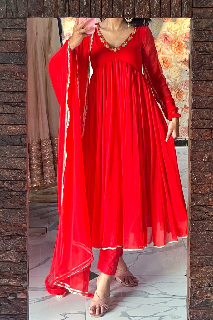 Piya Anarkali Set