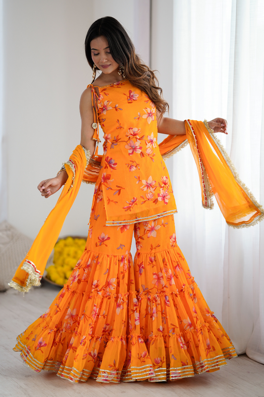 Roshni Sharara Set