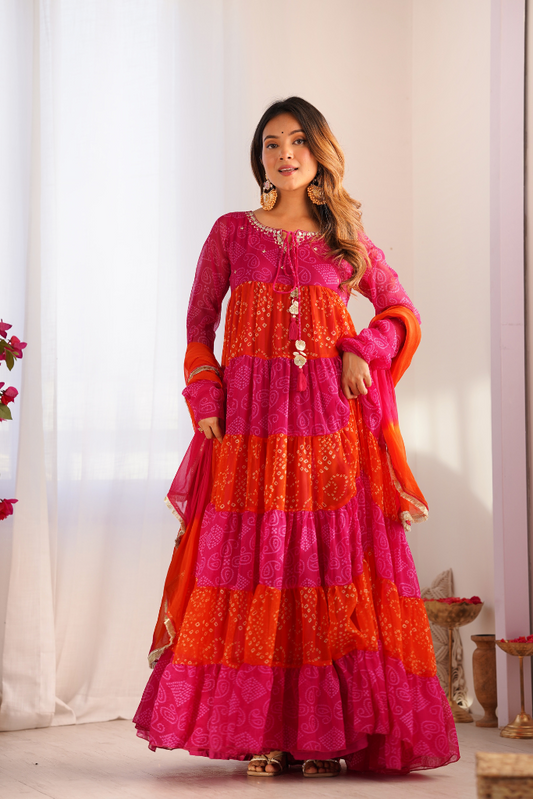 Twilight Anarkali Set