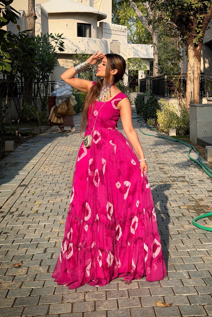 Royal Wine Gown
