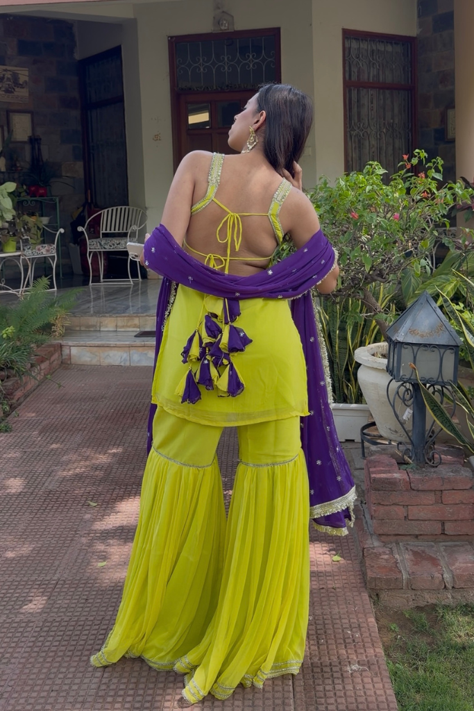 Sunshine Sharara Set