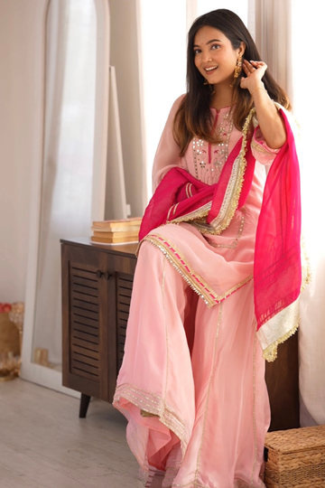 Ruhani Sharara Set