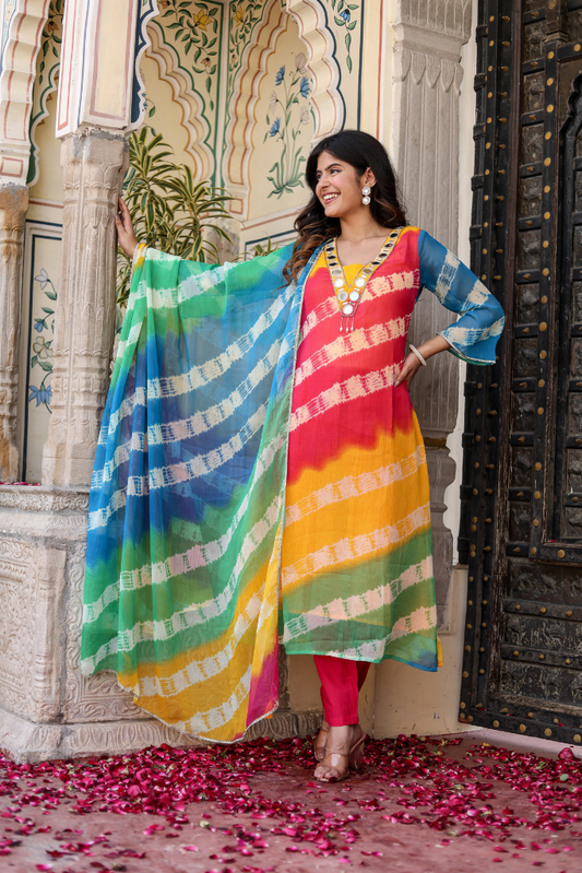 Reet Aaina Chiffon Set