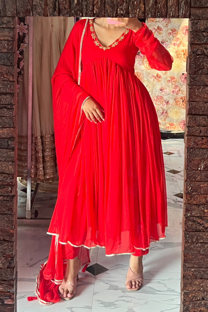 Piya Anarkali Set