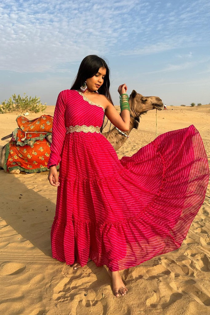 lehriya dress designs Women's designer lehariya suit sets - CREATIONBYAAROHI