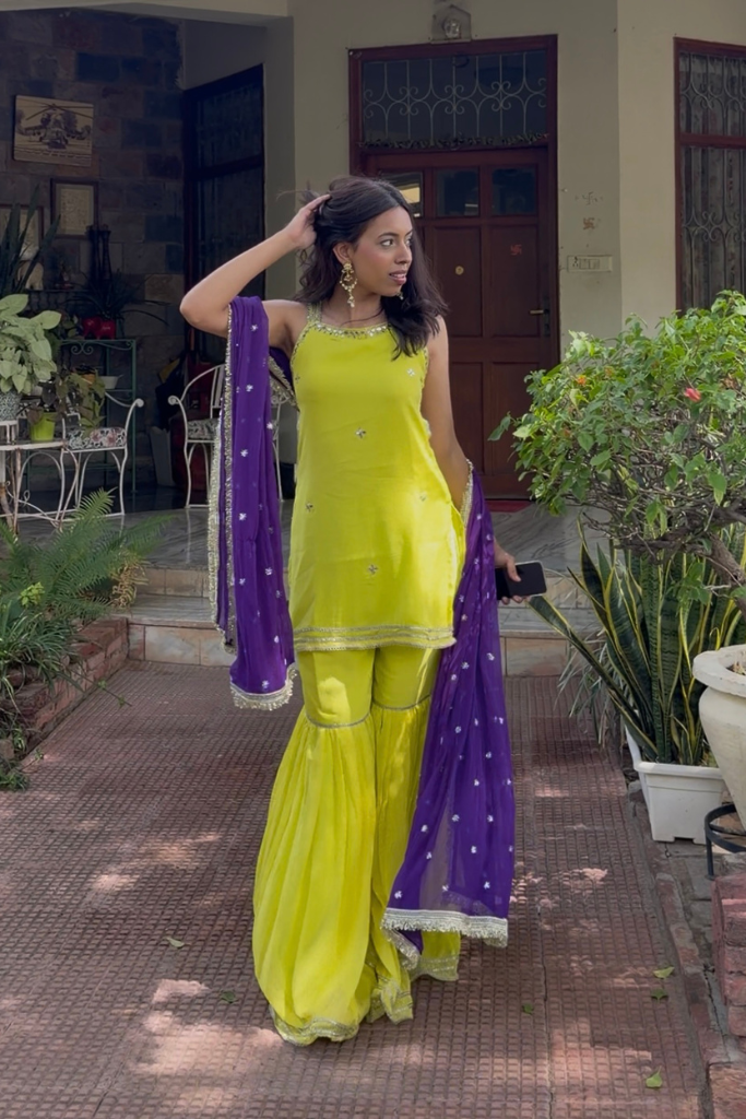 Sunshine Sharara Set