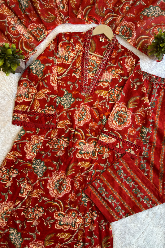 Ruby Phooldani Kurta Set