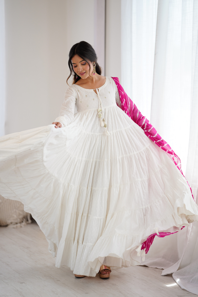 Moonglow Anarkali Set